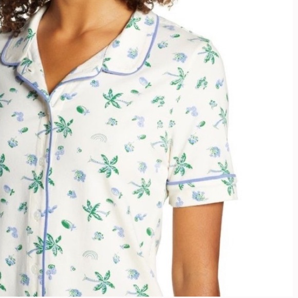 Madewell Palm Print Bedtime Pajama Set - Picture 4 of 7